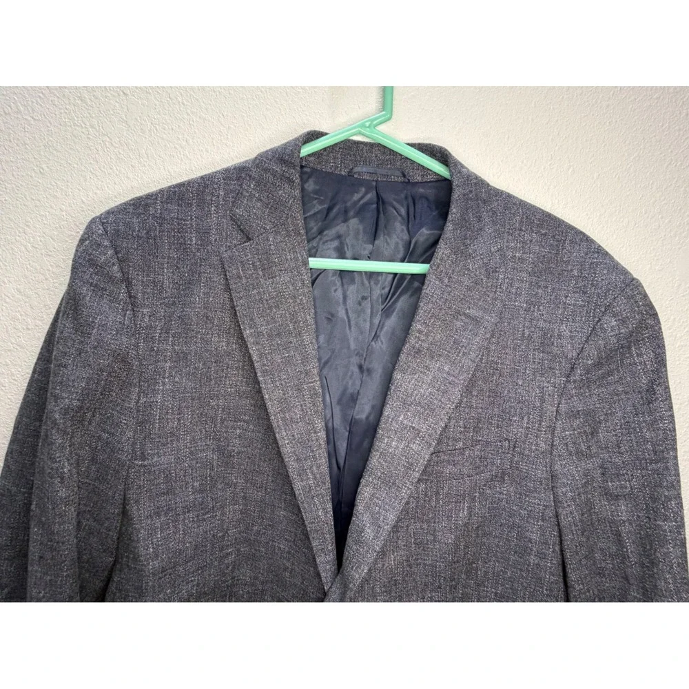 Rodd & Gunn Officina Marlane Italian Wool Blend Blazer Blue Sports Fit XL
